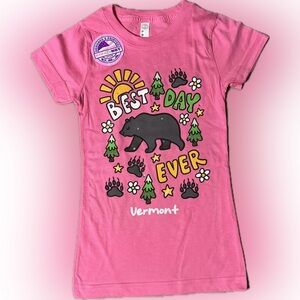 Kid’s Best Day Ever Rhinestone Pink T-Shirt